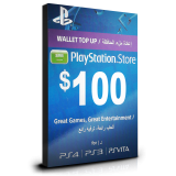 PlayStation Card $100 KSA
