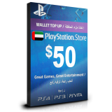 PlayStation Card $50 UAE