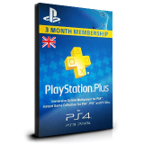 PlayStation Plus 3 Months UK