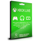 xBox Live Gold 12 Months